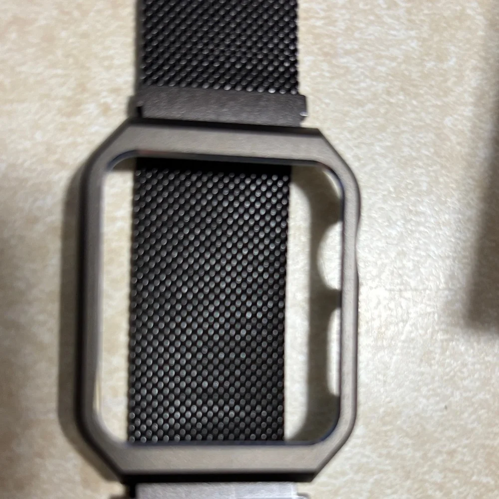 NWT Dark Brown Mesh Apple Watch Band 38mm